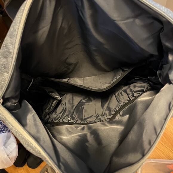 Modal Diaper Bag Backpack Gray Baby Modern Chic - Picture 4 of 5